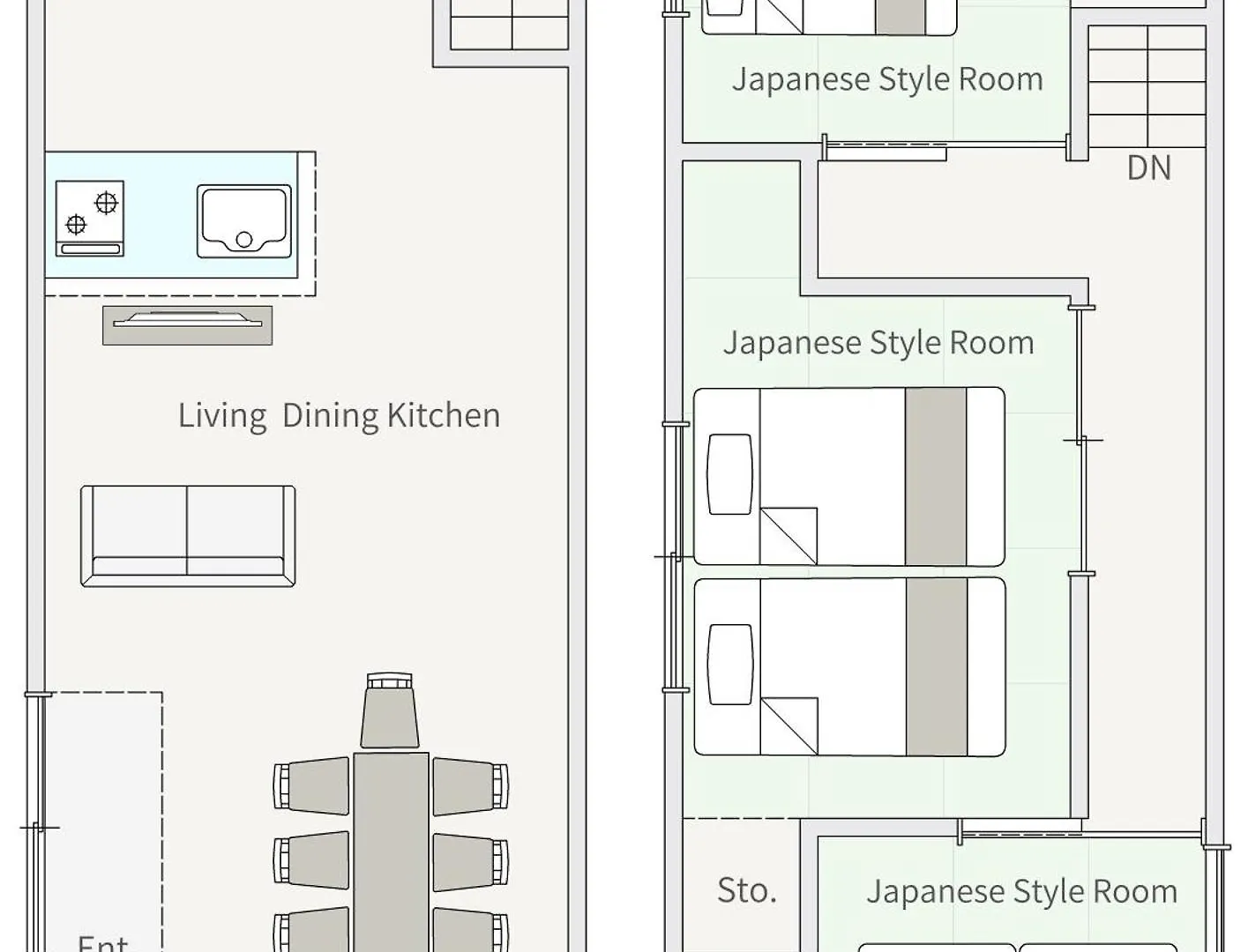 公寓 東京都グランディオーソ 初台戸建公寓 日本
